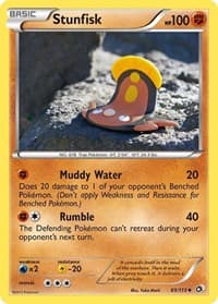 Stunfisk - Legendary Treasures - Pokemon card