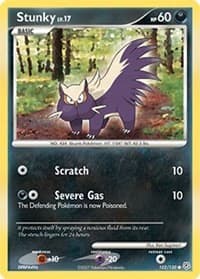 Stunky - Diamond and Pearl - Pokemon card