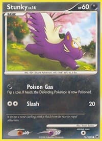 Stunky - Majestic Dawn - Pokemon card