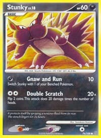 Stunky - Stormfront - Pokemon card