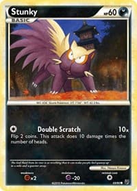 Stunky - Undaunted - Pokemon card