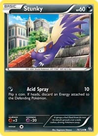Stunky - Dragons Exalted - Pokemon card