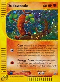 Sudowoodo (H24) - Aquapolis - Pokemon card