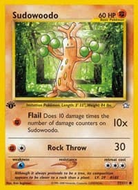Sudowoodo - Neo Genesis - Pokemon card