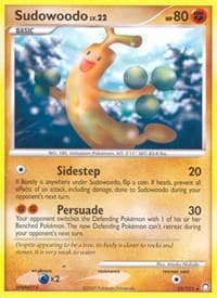 Sudowoodo - Mysterious Treasures - Pokemon card