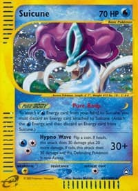 Suicune (H25) - Aquapolis - Pokemon card