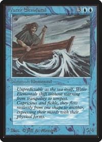 Water Elemental - Beta Edition - Magic: The Gathering card