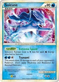 Suicune (Shiny) - Call of Legends - Pokemon card