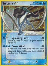 Suicune Star - EX Unseen Forces - Pokemon card