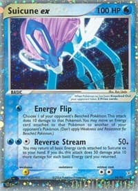 Suicune ex - EX Team Magma vs Team Aqua - Pokemon card