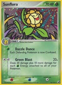 Sunflora - EX Unseen Forces - Pokemon card