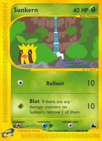 Sunkern - Skyridge - Pokemon card
