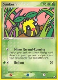 Sunkern - EX Unseen Forces - Pokemon card