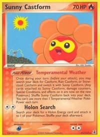Sunny Castform - EX Delta Species - Pokemon card