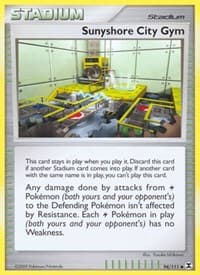 Sunyshore City Gym - Rising Rivals - Pokemon card