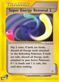 Super Energy Removal 2 - Aquapolis - Pokemon card