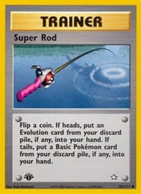 Super Rod - Neo Genesis - Pokemon card
