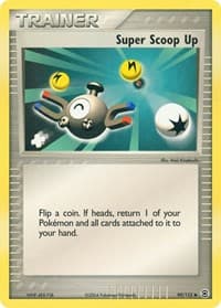 Super Scoop Up - EX FireRed & LeafGreen - Pokemon card