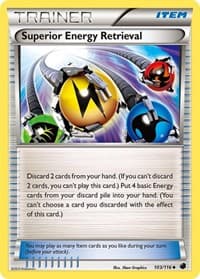 Superior Energy Retrieval - Plasma Freeze - Pokemon card