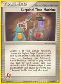 Surprise! Time Machine - EX Team Rocket Returns - Pokemon card
