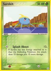 Surskit - EX Hidden Legends - Pokemon card