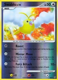 Swablu (Shiny) - Platinum - Pokemon card