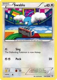 Swablu (104) - Dragons Exalted - Pokemon card
