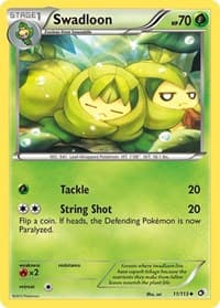 Swadloon - Legendary Treasures - Pokemon card