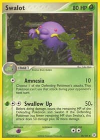 Swalot - EX Hidden Legends - Pokemon card