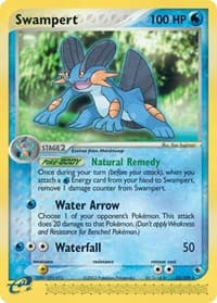 Swampert - EX Ruby and Sapphire - Pokemon card