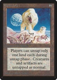Winter Orb - Beta Edition - Magic: The Gathering card