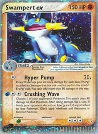 Swampert ex - EX Team Magma vs Team Aqua - Pokemon card