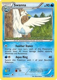 Swanna - Black and White - Pokemon card