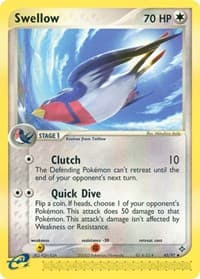 Swellow - EX Dragon - Pokemon card