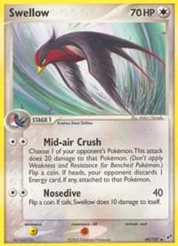 Swellow - EX Deoxys - Pokemon card