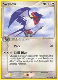 Swellow - EX Emerald - Pokemon card