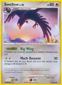 Swellow - Legends Awakened - Pokemon card