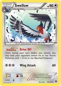 Swellow - XY Base Set - Pokemon card