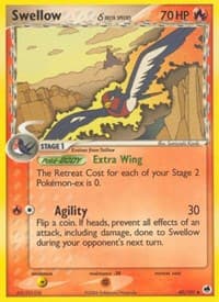 Swellow (Delta Species) - EX Dragon Frontiers - Pokemon card