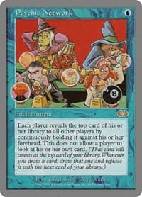 Psychic Network - Unglued - Magic: The Gathering card