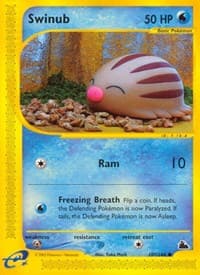 Swinub (107) - Skyridge - Pokemon card