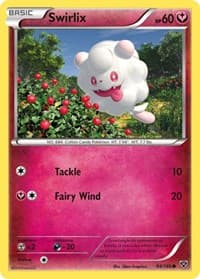 Swirlix - XY Base Set - Pokemon card