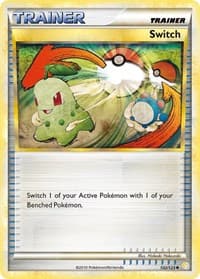 Switch - HeartGold SoulSilver - Pokemon card