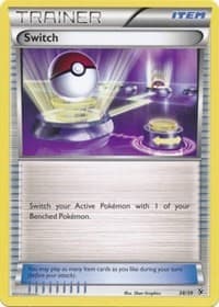 Switch - Kalos Starter Set - Pokemon card