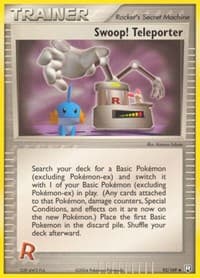 Swoop! Teleporter - EX Team Rocket Returns - Pokemon card