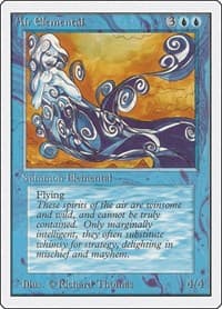 Air Elemental - Unlimited Edition - Magic: The Gathering card