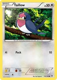 Taillow - Boundaries Crossed - Pokemon card