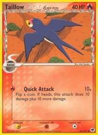 Taillow (Delta Species) - EX Dragon Frontiers - Pokemon card