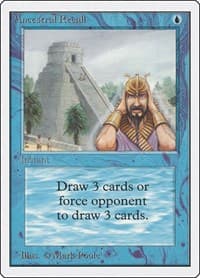 Ancestral Recall - Unlimited Edition - Magic: The Gathering card