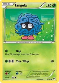 Tangela - Boundaries Crossed - Pokemon card